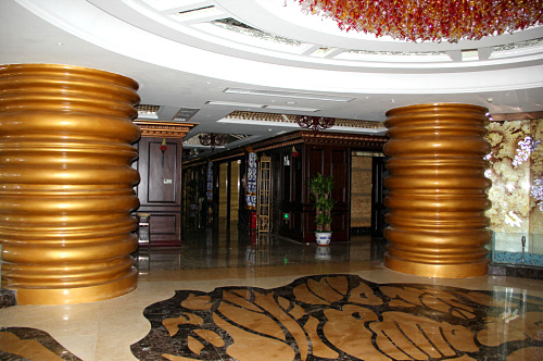 惠州金叶大酒店玻璃钢柱子案例